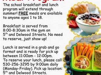 Summer Meal Program